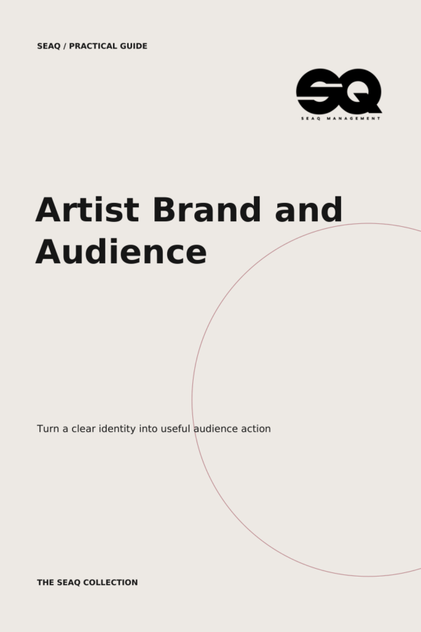 Artist Brand and Audience — SEAQ Management cover