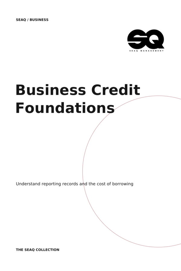 Business Credit Foundations — SEAQ Management cover