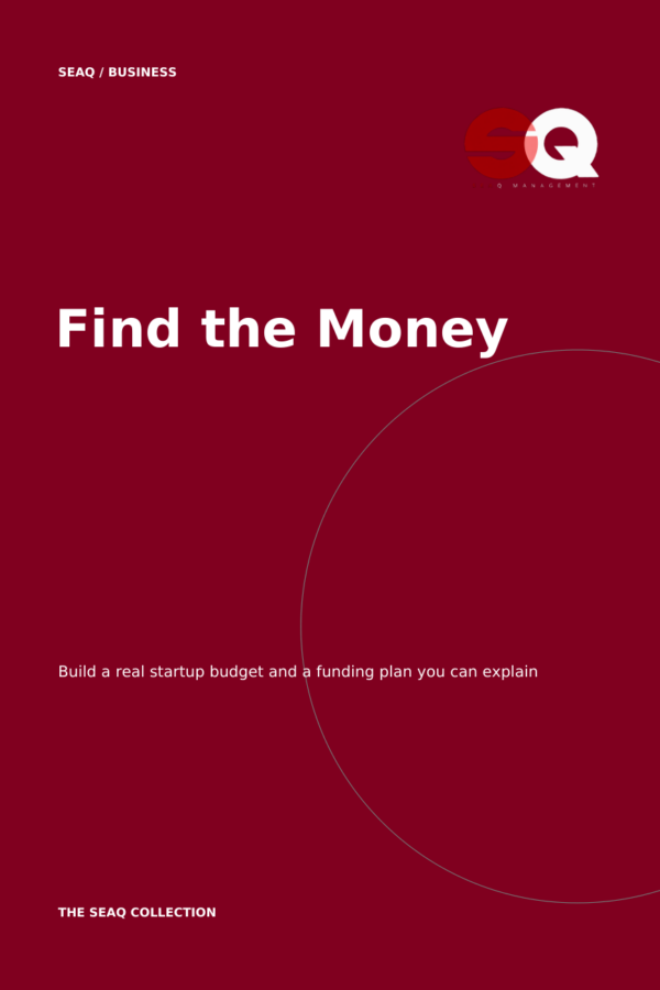 Find the Money — SEAQ Management cover